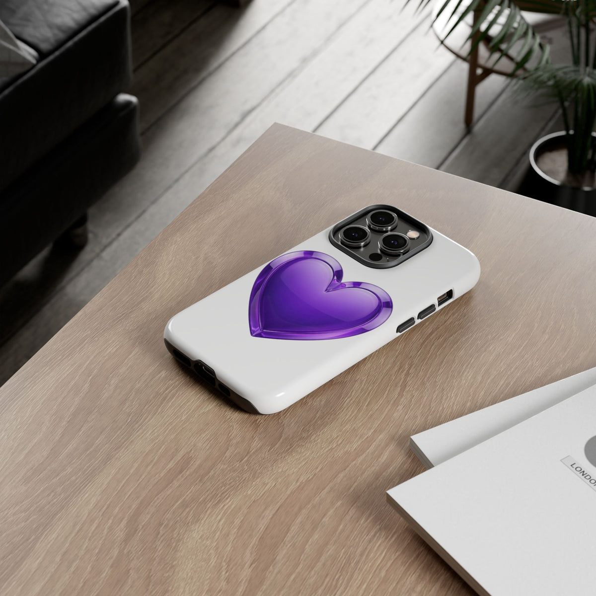 Purple Heart Tough Phone Cases