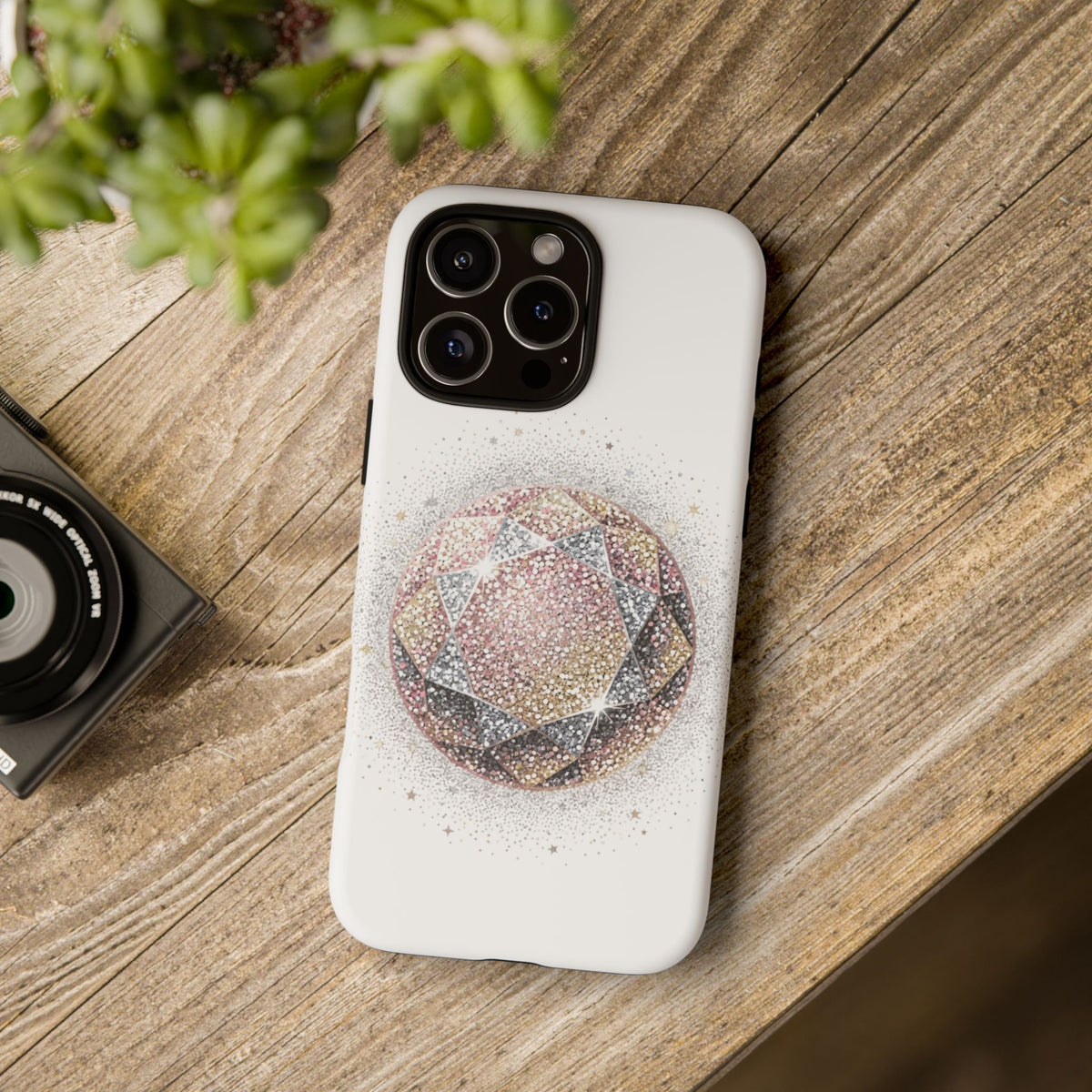 Glittery Tough Phone Cases