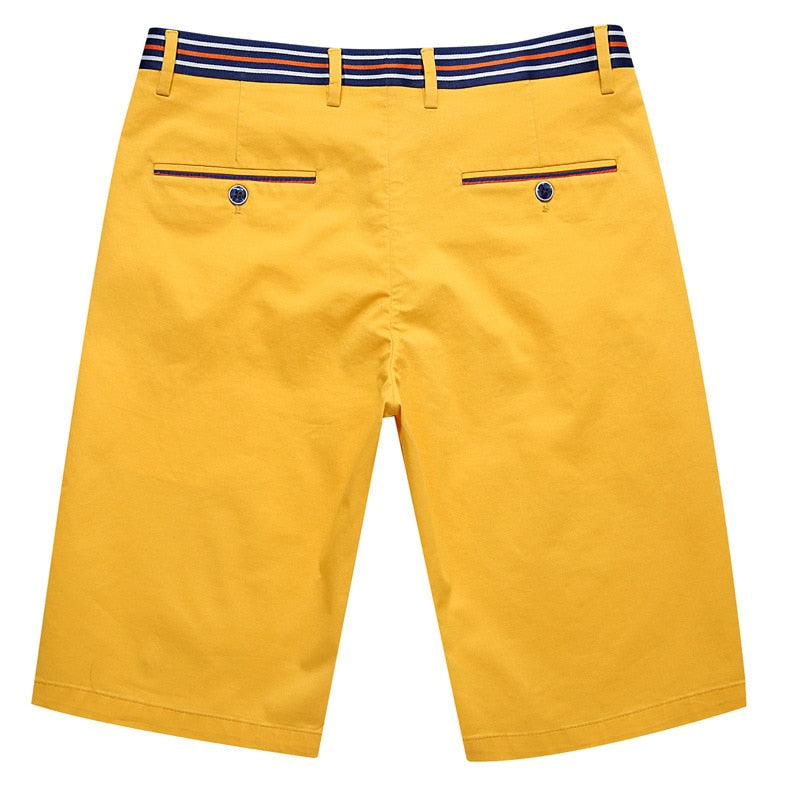 Stretch Cotton Shorts Mens Five-Point Pants Trend Korean Casual Summer Beach Camouflage Gym Clothing Pants Short Hombre
