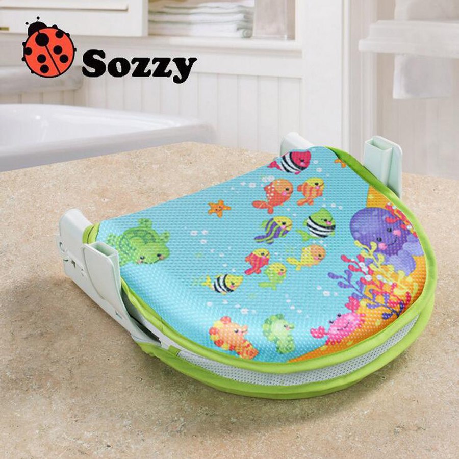 SOZZY collapsible baby bath bed bath tub bath chair bath towels Safe and comfortable for baby