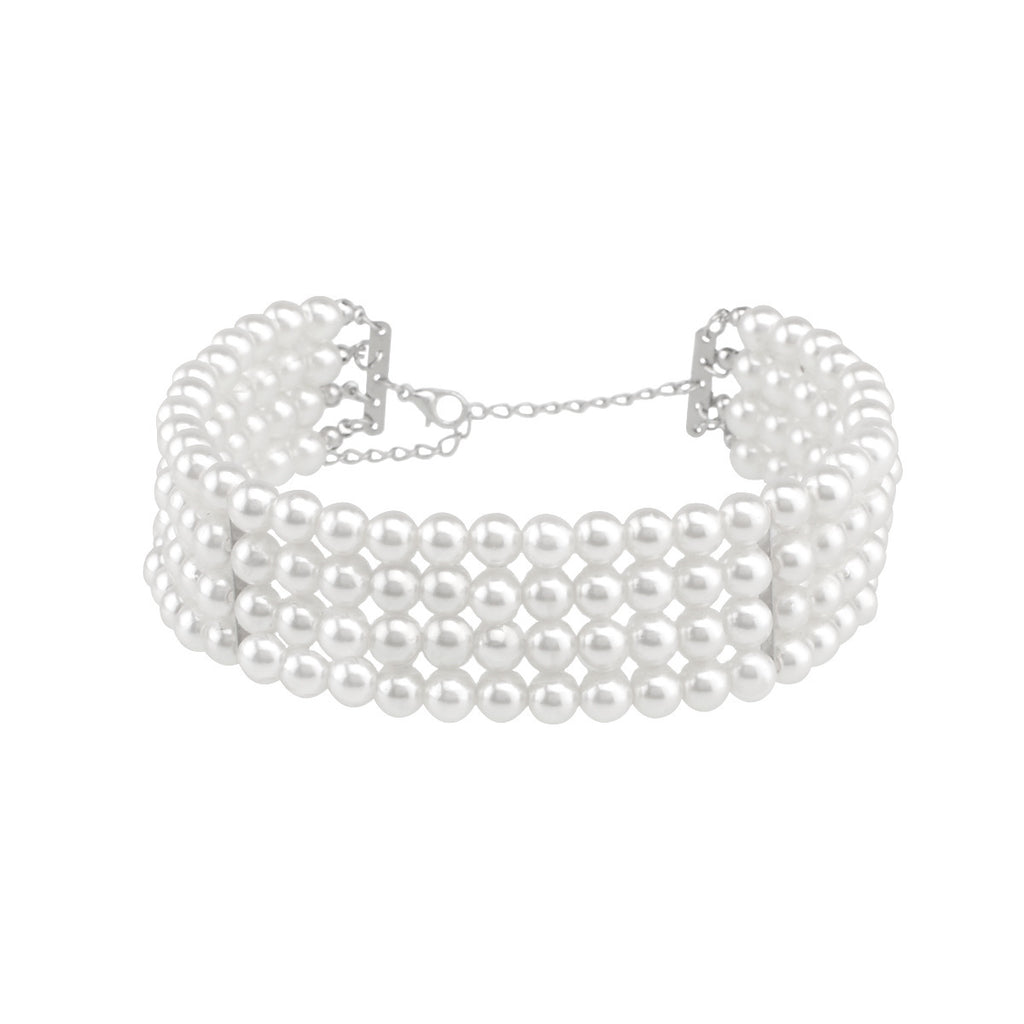Street Photography Popular Popular Necklaces Handmade Multi layer Pearl Necklaces Neck Accessories Female Choker