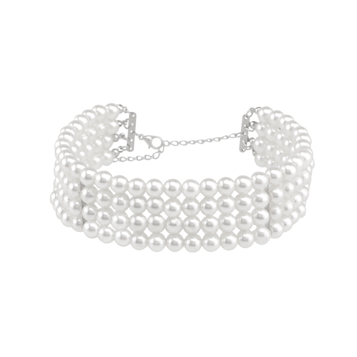 Street Photography Popular Popular Necklaces Handmade Multi layer Pearl Necklaces Neck Accessories Female Choker