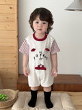 Cartoon Stripes Summer Baby Clothes Boy Onesie Lightweight Crawling Suit
