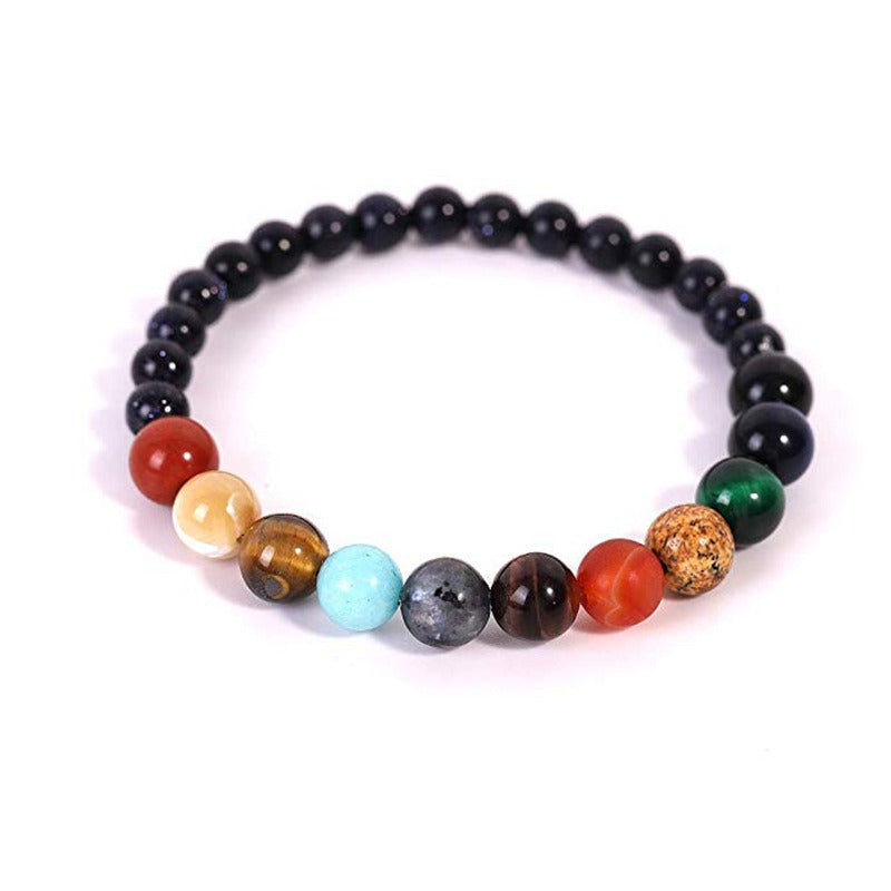 Universe, Galaxy, Eight Planets, Bracelets, Couples, Fashion Constellations, Bracelets, Small Gifts