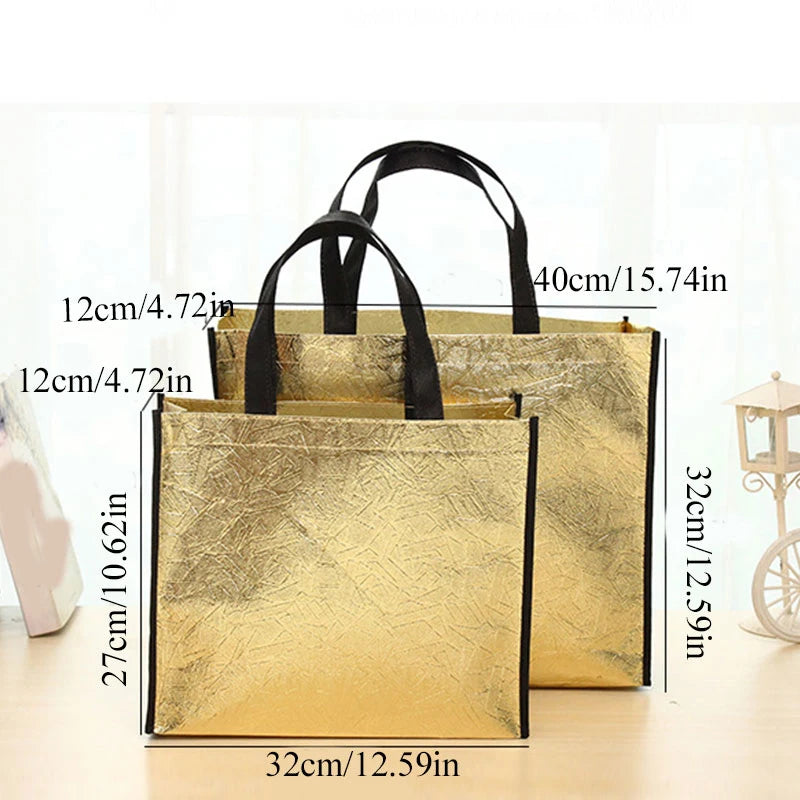 Shopping Foldable Large Reusable Waterproof Tote Bag