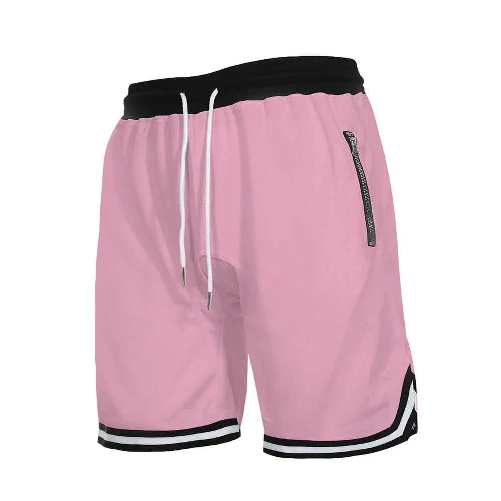 Men's Sports Basketball Shorts Mesh Quick Dry Gym Fitness Shorts Summer Joggers Casual Breathable Outdoor Short Pants Sportswear