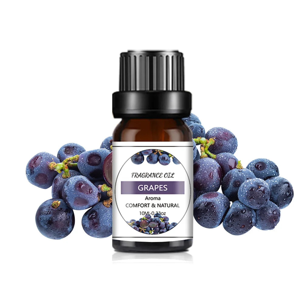 10ml Essential Oil Organic Plant 33 FLAVOR DIY Aromatherapy Plaster Candle Soap Making Aroma Fragrance Oil for Diffuser Sleep