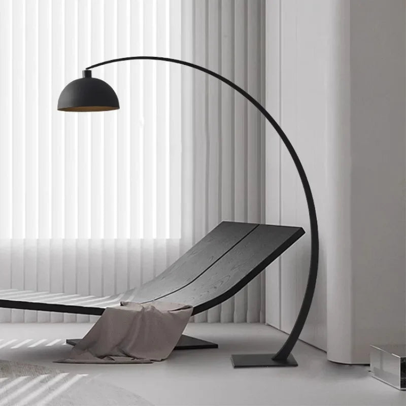 Modern Minimalism Led Floor Lamp For Iron Living Room SofaSide Home Decoration Lamps E27 Lighting Bedroom Ambiance Fishing Light