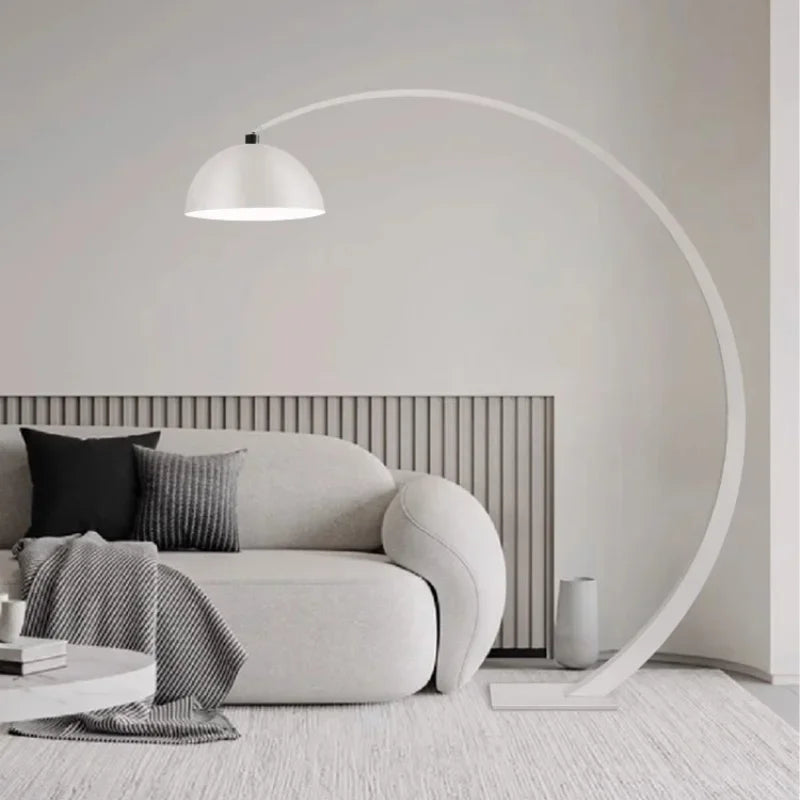 Modern Minimalism Led Floor Lamp For Iron Living Room SofaSide Home Decoration Lamps E27 Lighting Bedroom Ambiance Fishing Light
