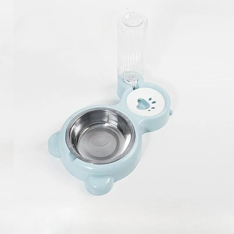 Pet Water Dispenser for Cats and Dogs  Automatic Water Storage Pet Food Bowl Food Container with Waterer Pet Supplies