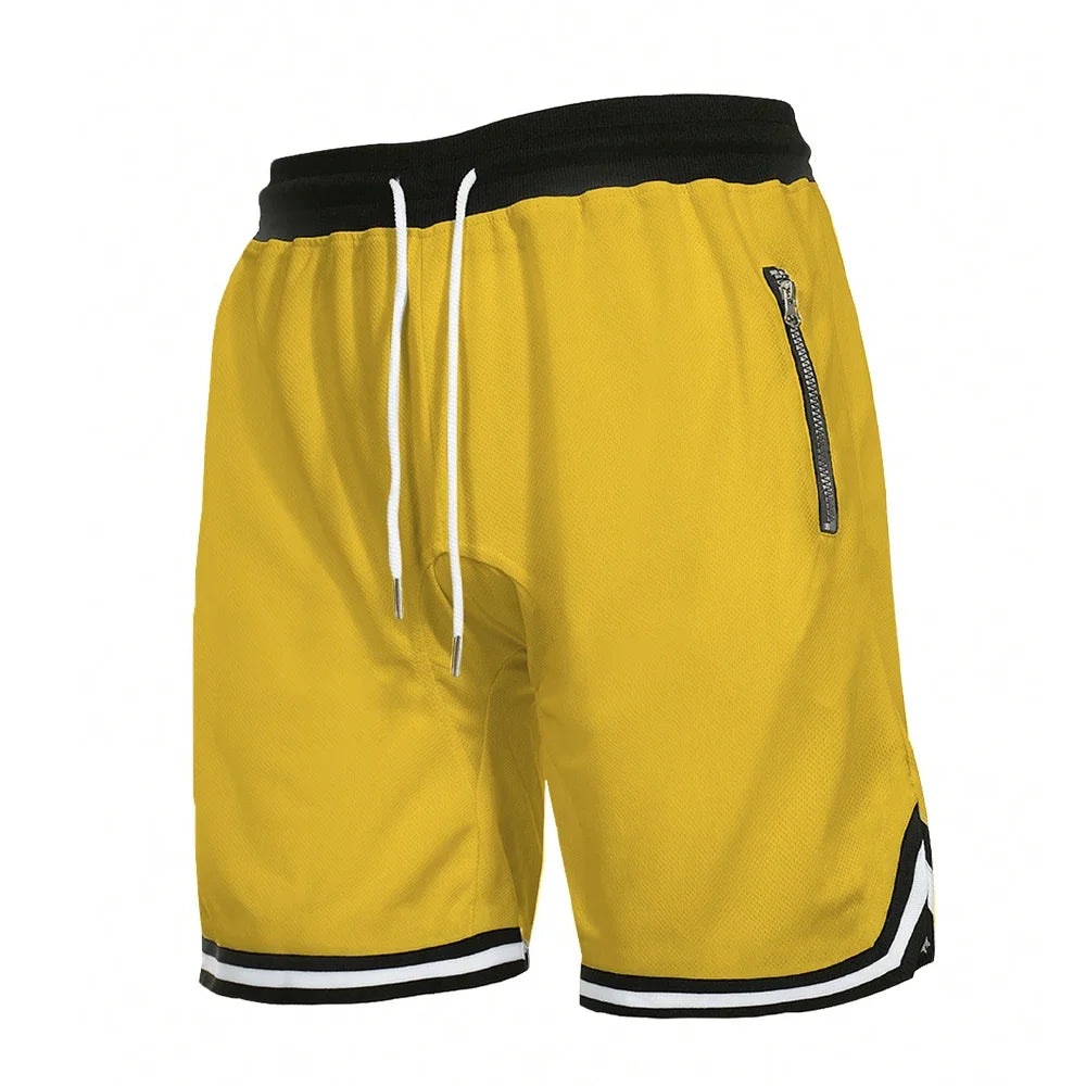 Men's Sports Basketball Shorts Mesh Quick Dry Gym Fitness Shorts Summer Joggers Casual Breathable Outdoor Short Pants Sportswear