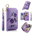 Anti-Theft Rfid Women's Wallet Card Holder, Universal Phone Protective Case, Phone Bag, Stylish Large Capacity 70% off Long Wallet, Clutch Bag, Suitable for All Phone Models