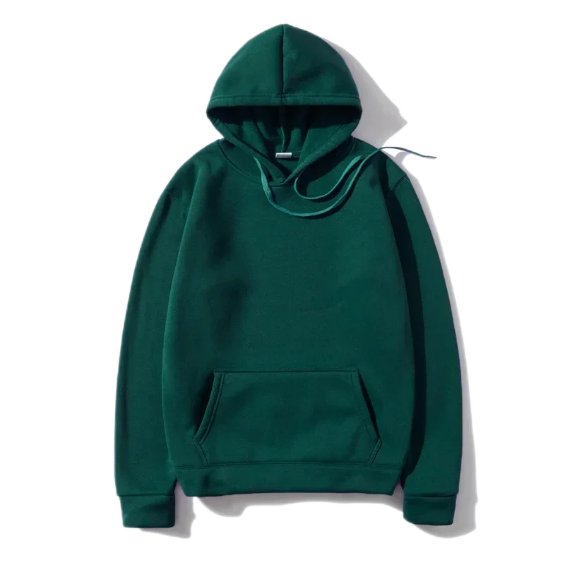 Men's Hoodies Pullover Spring Autumn Casual Hoodie Sweatshirts Solid Color Hoodies Oversize Black Sweatshirt For Male