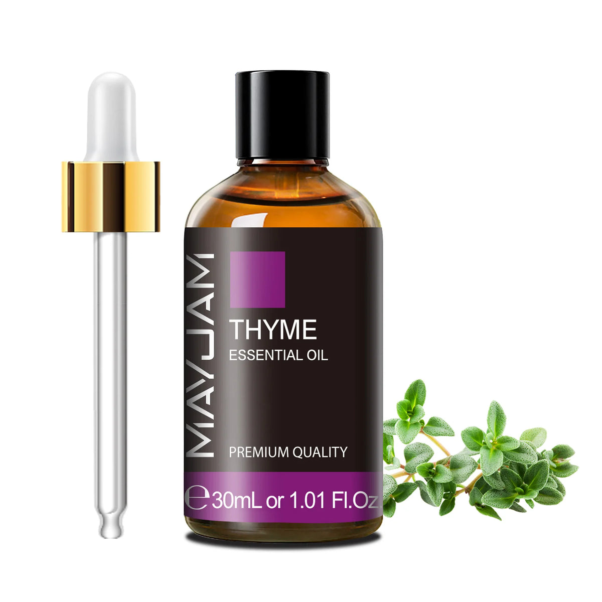 MAYJAM Aromatherapy Essential Oil 30ml Chamomile Lavender Mint Turmeric Lemon Eucalyptus Juniper Basil Fragrance for Diffuser