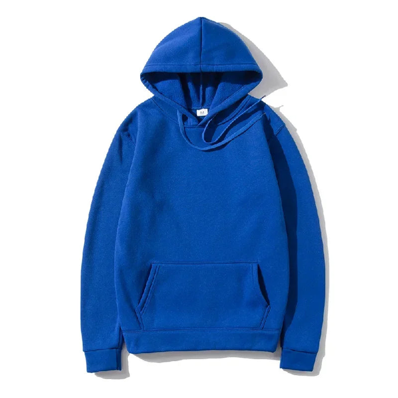 Men's Hoodies Pullover Spring Autumn Casual Hoodie Sweatshirts Solid Color Hoodies Oversize Black Sweatshirt For Male