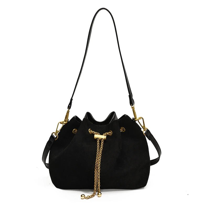 Womens Soft Crossbody Bags Faux Suede