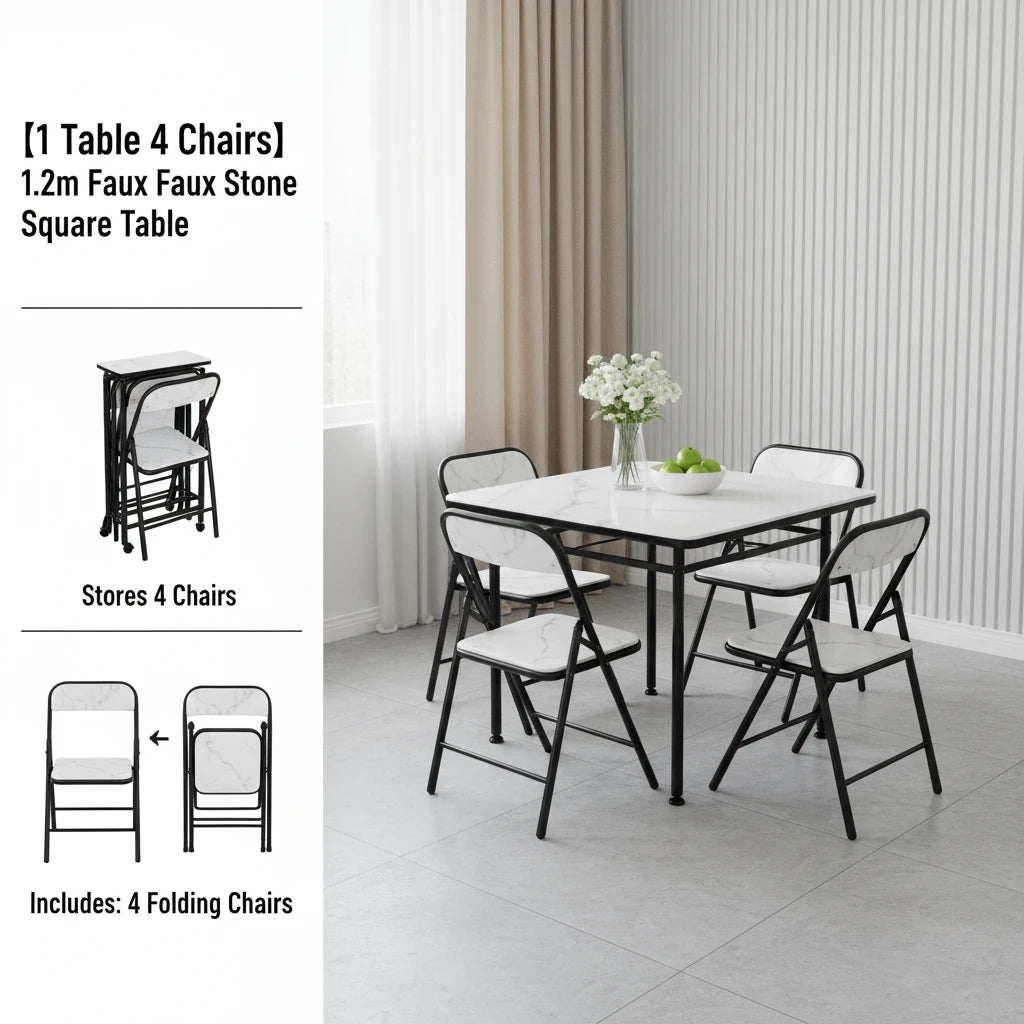 Italian Luxury Dining Tables Modern Foldable Unique Design Dining Tables Waterproof Elegant Muebles De Comedor Furniture Home