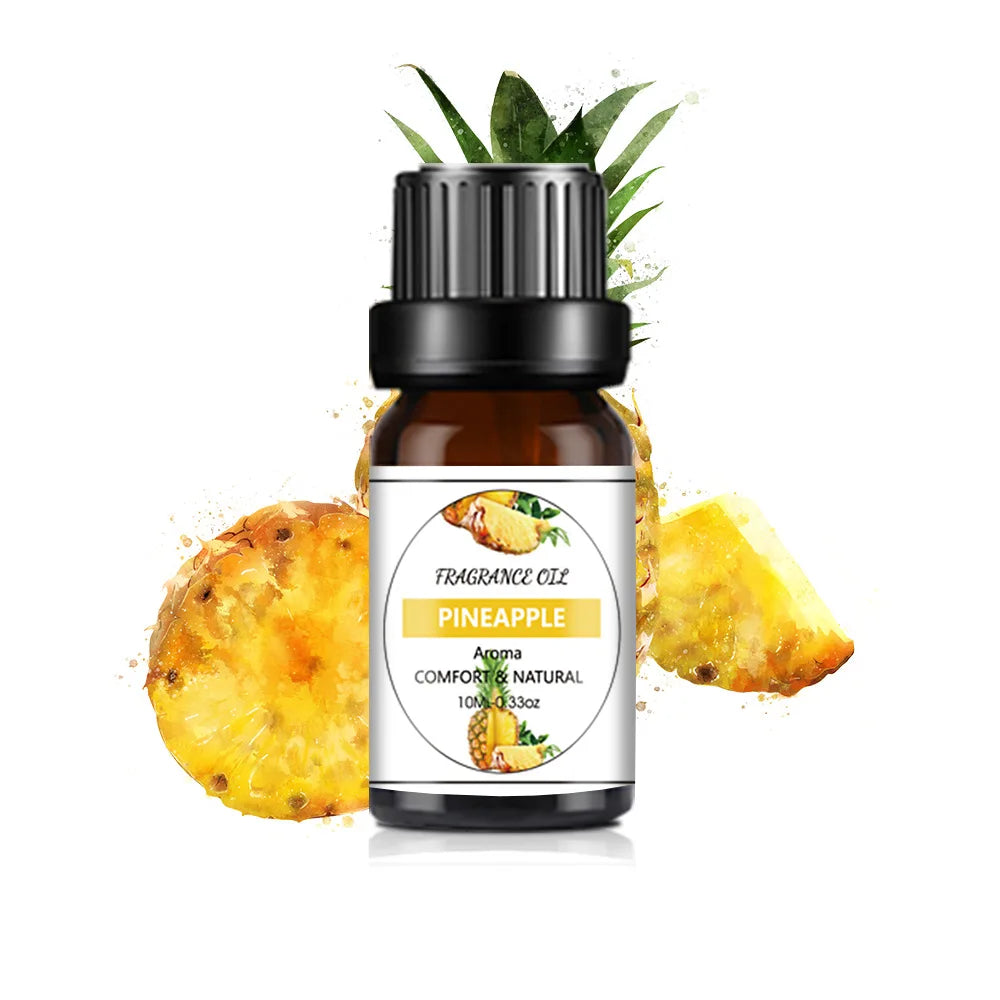 10ml Essential Oil Organic Plant 33 FLAVOR DIY Aromatherapy Plaster Candle Soap Making Aroma Fragrance Oil for Diffuser Sleep