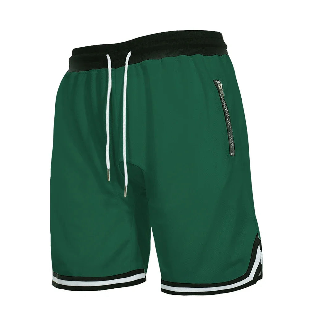 Men's Sports Basketball Shorts Mesh Quick Dry Gym Fitness Shorts Summer Joggers Casual Breathable Outdoor Short Pants Sportswear