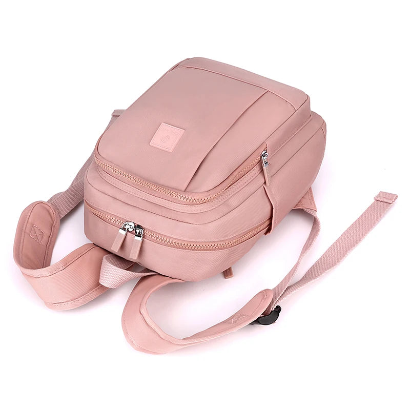 Fashion Casual Female Small Daypack Backpack High Quality Fabric Women Travel Backpack Pretty Style Girls Shopping Backpack Sac