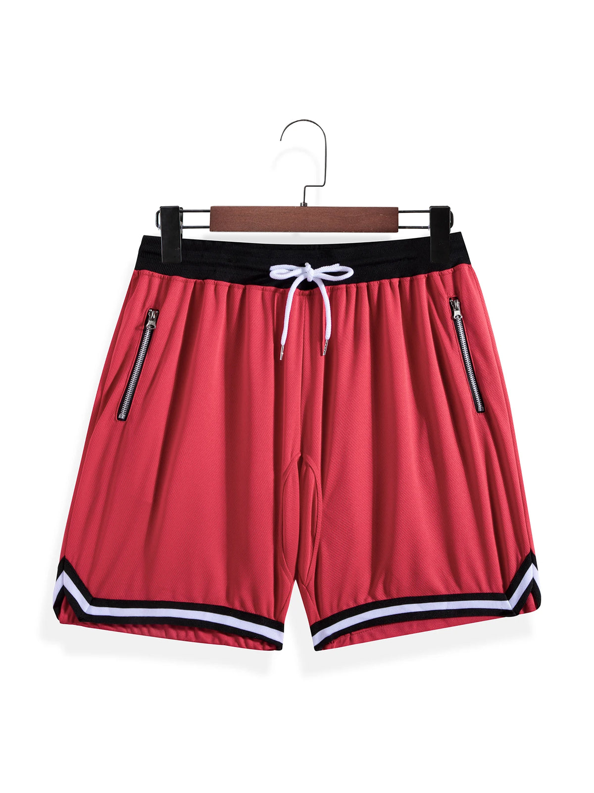 Summer Sports Fitness Shorts Men's Basketball Game Training Running Shorts Quick Dry Mesh Joggers Breathable Short Pants