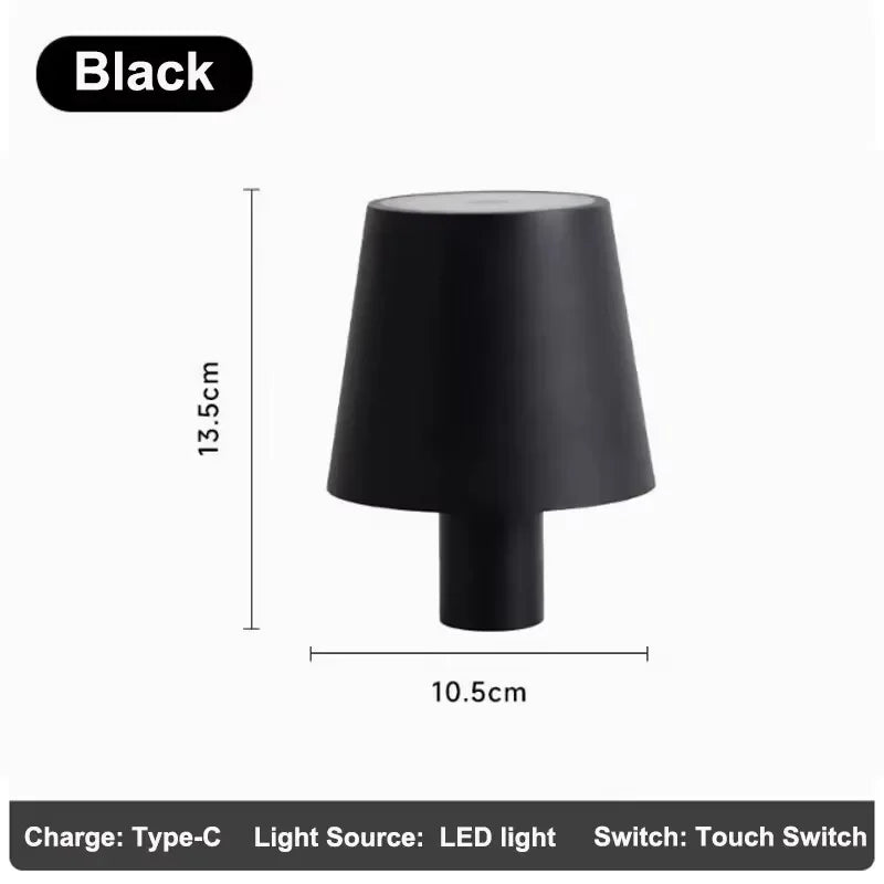 Touch Control Wireless Wine Bottle Light, LED Table Lamp for Bar, Restaurant, Festival Party Decoration & Outdoor Use