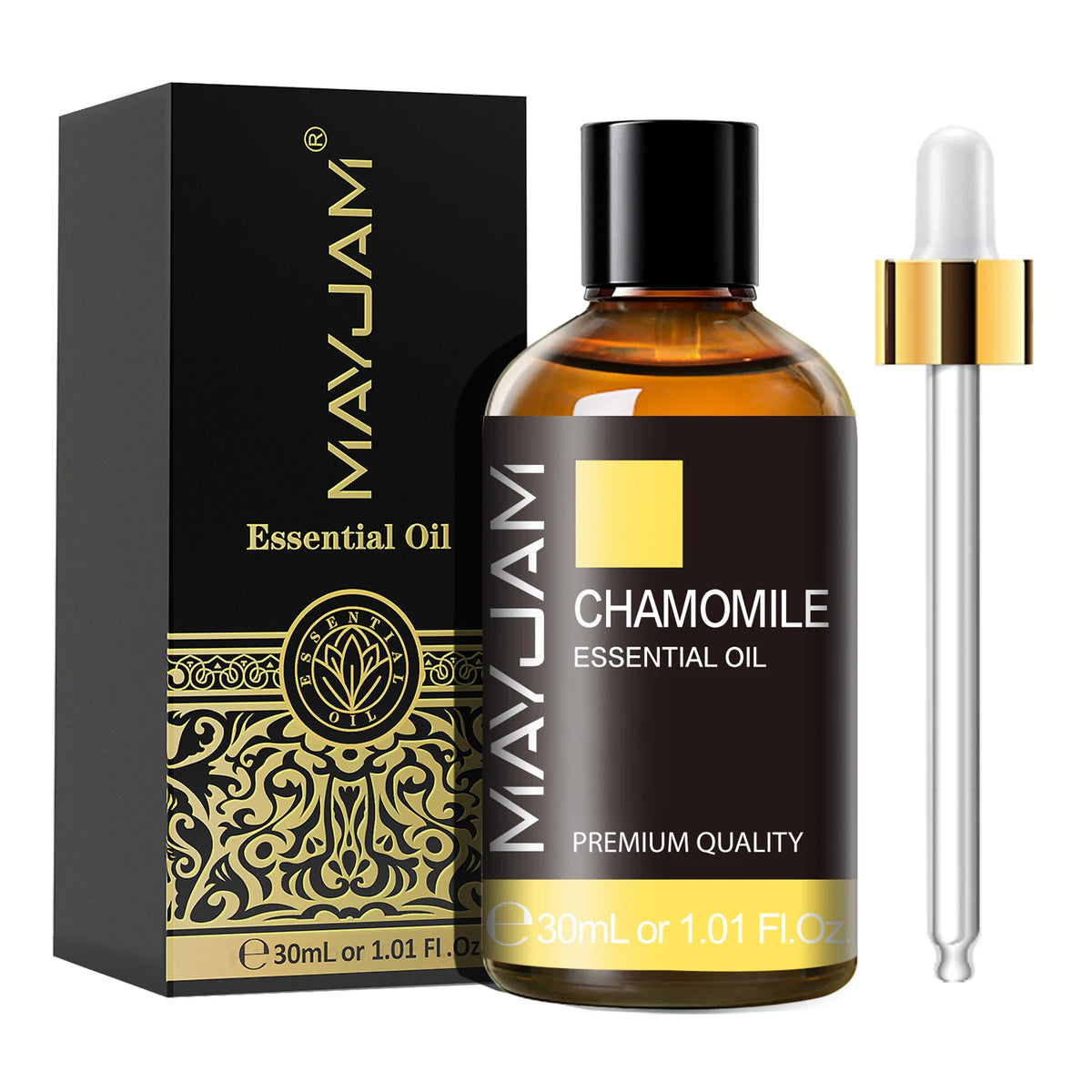 MAYJAM Aromatherapy Essential Oil 30ml Chamomile Lavender Mint Turmeric Lemon Eucalyptus Juniper Basil Fragrance for Diffuser