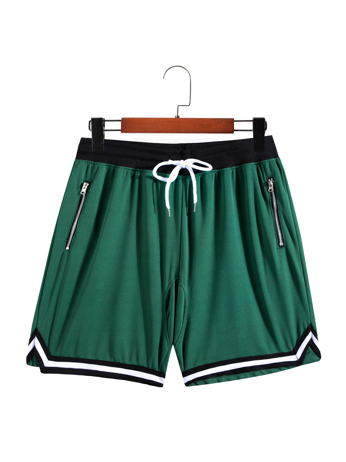 Summer Sports Fitness Shorts Men's Basketball Game Training Running Shorts Quick Dry Mesh Joggers Breathable Short Pants