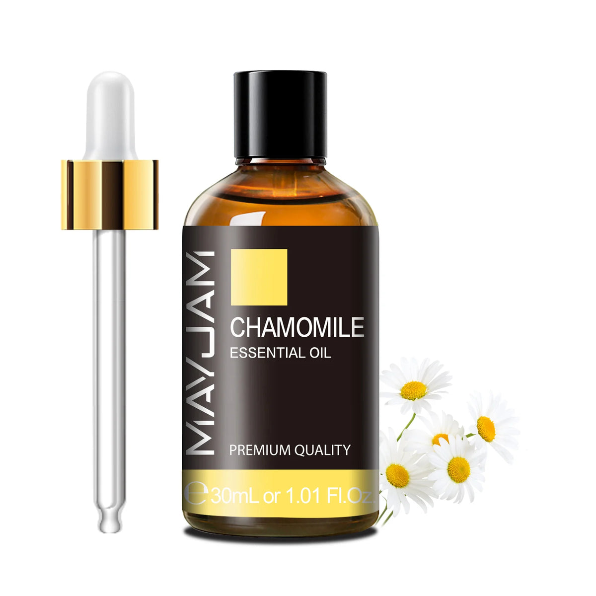 MAYJAM Aromatherapy Essential Oil 30ml Chamomile Lavender Mint Turmeric Lemon Eucalyptus Juniper Basil Fragrance for Diffuser
