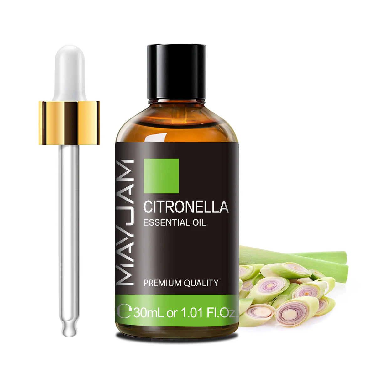 MAYJAM Aromatherapy Essential Oil 30ml Chamomile Lavender Mint Turmeric Lemon Eucalyptus Juniper Basil Fragrance for Diffuser