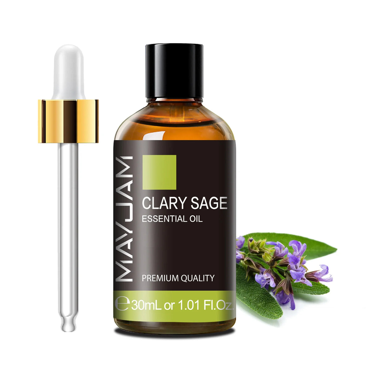 MAYJAM Aromatherapy Essential Oil 30ml Chamomile Lavender Mint Turmeric Lemon Eucalyptus Juniper Basil Fragrance for Diffuser