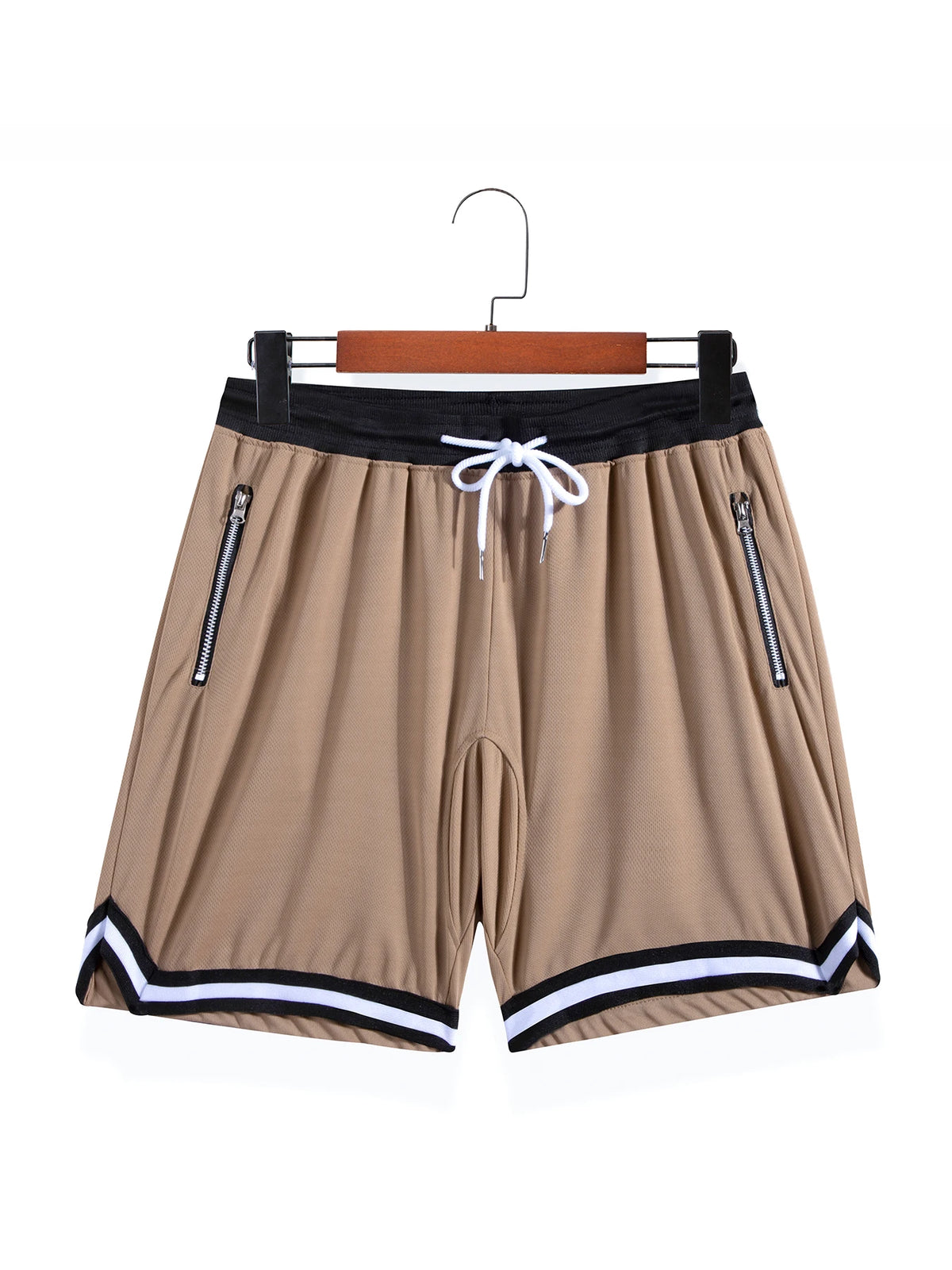 Summer Sports Fitness Shorts Men's Basketball Game Training Running Shorts Quick Dry Mesh Joggers Breathable Short Pants