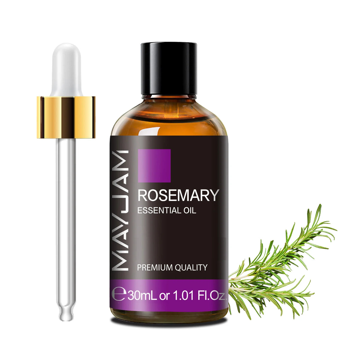 MAYJAM Aromatherapy Essential Oil 30ml Chamomile Lavender Mint Turmeric Lemon Eucalyptus Juniper Basil Fragrance for Diffuser