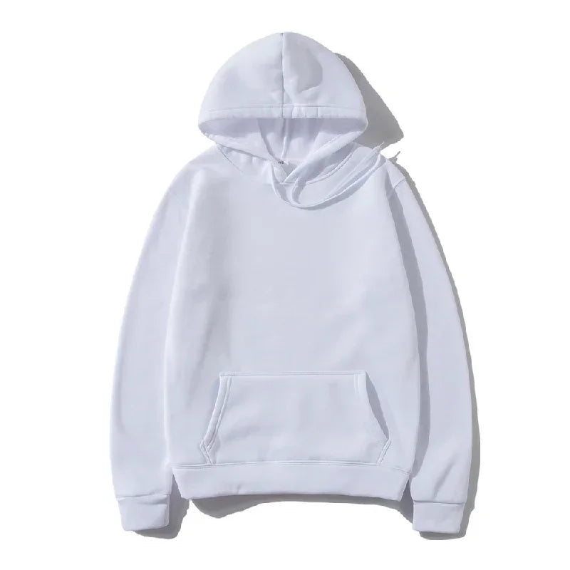 Men's Hoodies Pullover Spring Autumn Casual Hoodie Sweatshirts Solid Color Hoodies Oversize Black Sweatshirt For Male