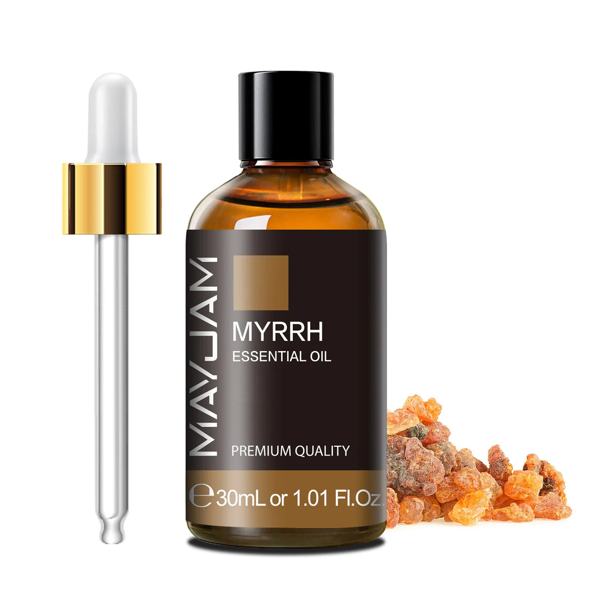 MAYJAM Aromatherapy Essential Oil 30ml Chamomile Lavender Mint Turmeric Lemon Eucalyptus Juniper Basil Fragrance for Diffuser