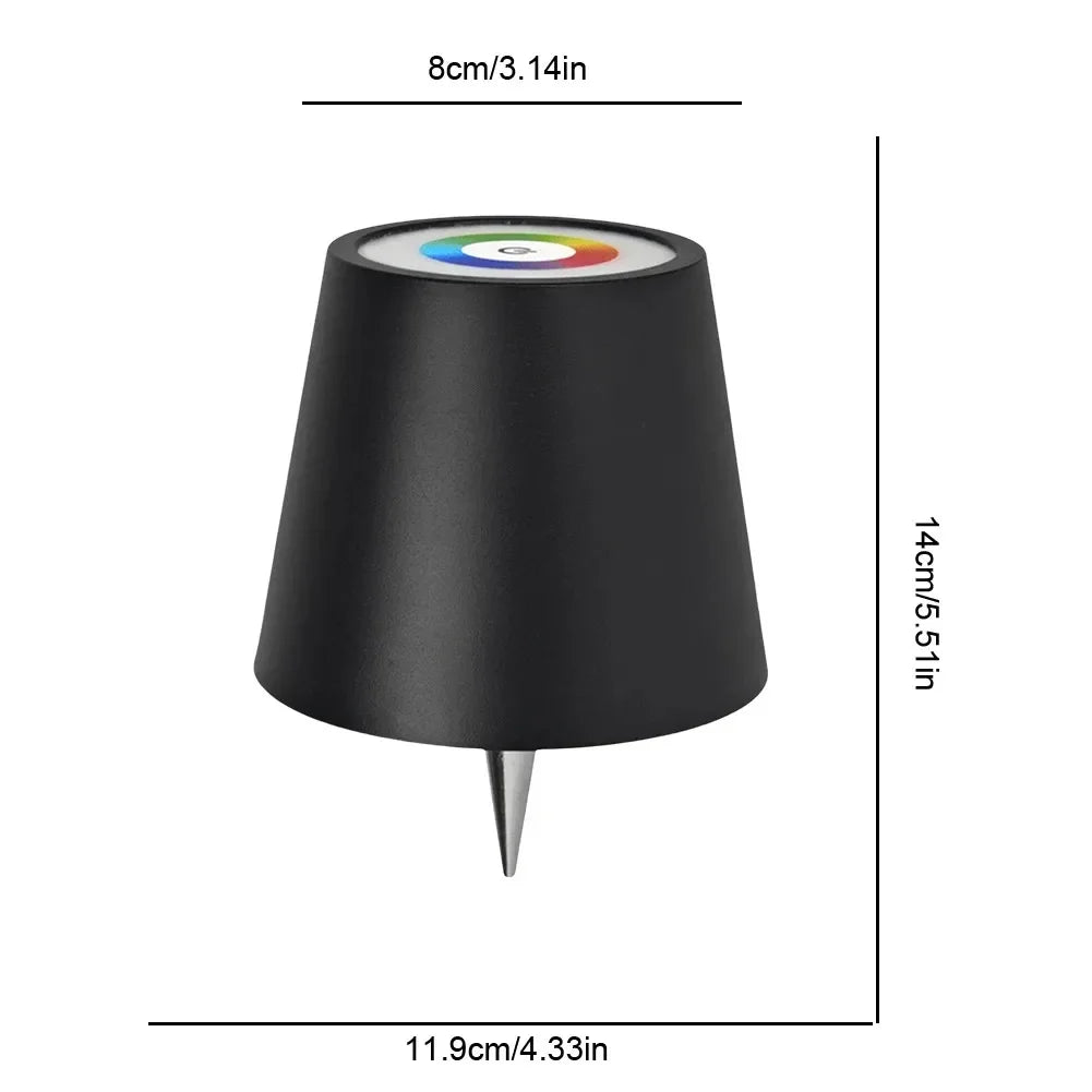 Touch Control Wireless Wine Bottle Light, LED Table Lamp for Bar, Restaurant, Festival Party Decoration & Outdoor Use