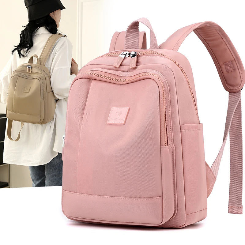 Fashion Casual Female Small Daypack Backpack High Quality Fabric Women Travel Backpack Pretty Style Girls Shopping Backpack Sac