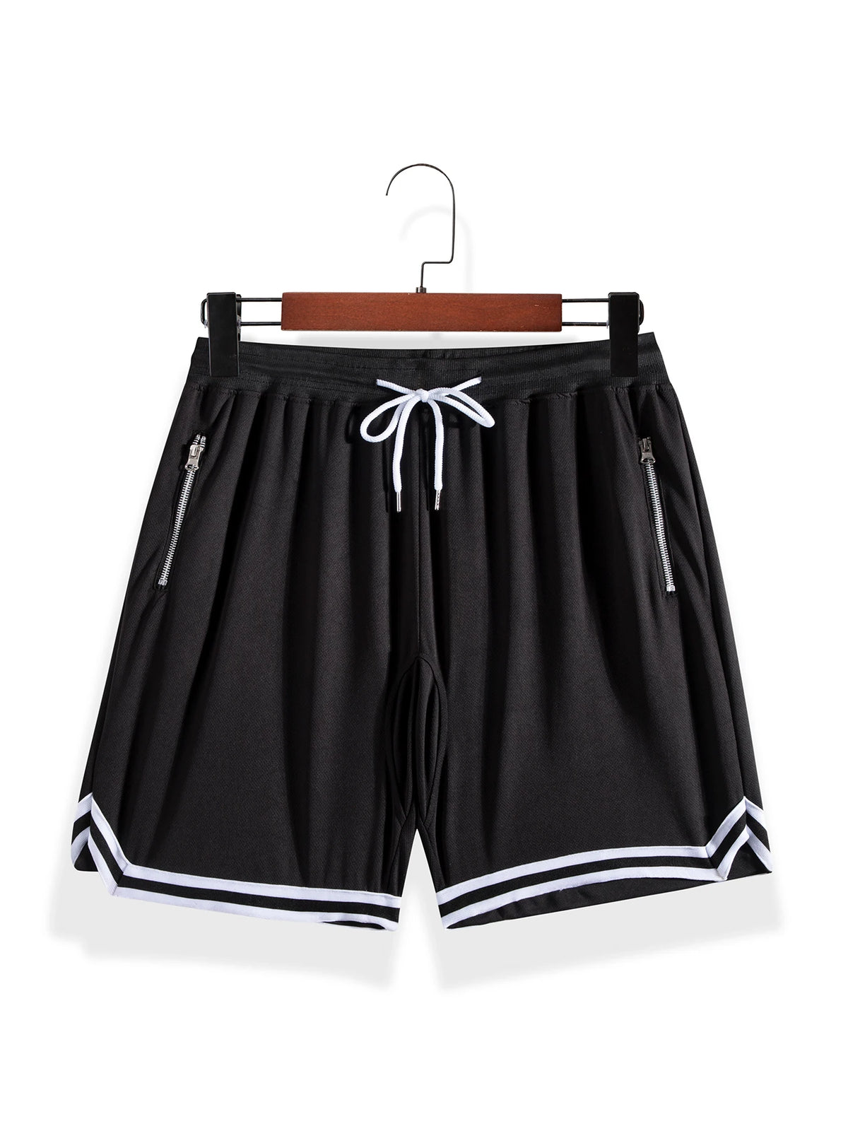 Summer Sports Fitness Shorts Men's Basketball Game Training Running Shorts Quick Dry Mesh Joggers Breathable Short Pants