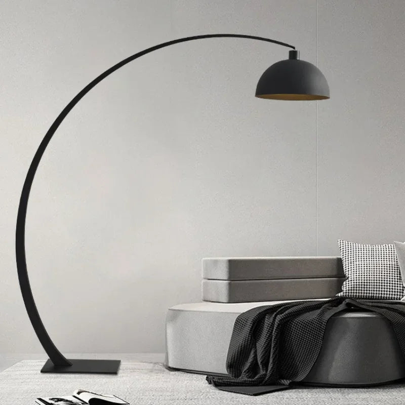 Modern Minimalism Led Floor Lamp For Iron Living Room SofaSide Home Decoration Lamps E27 Lighting Bedroom Ambiance Fishing Light