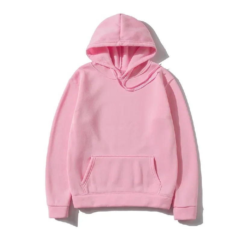 Men's Hoodies Pullover Spring Autumn Casual Hoodie Sweatshirts Solid Color Hoodies Oversize Black Sweatshirt For Male