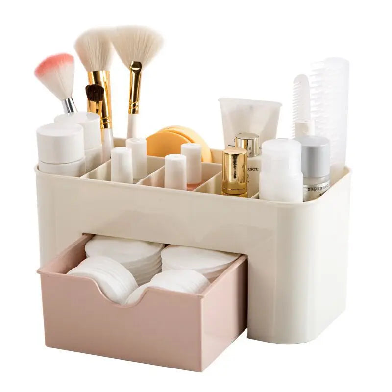 Drawer Cosmetics Storage Box Makeup Brush Finishing Box Desktop Jewelry Skin Care Products Lipstick Dresser Dresser