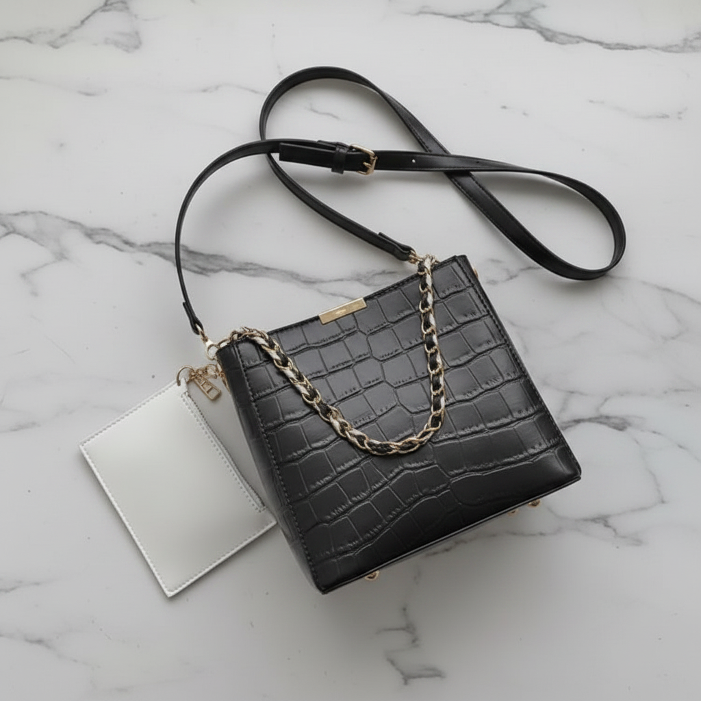 Black Shoulder Bag