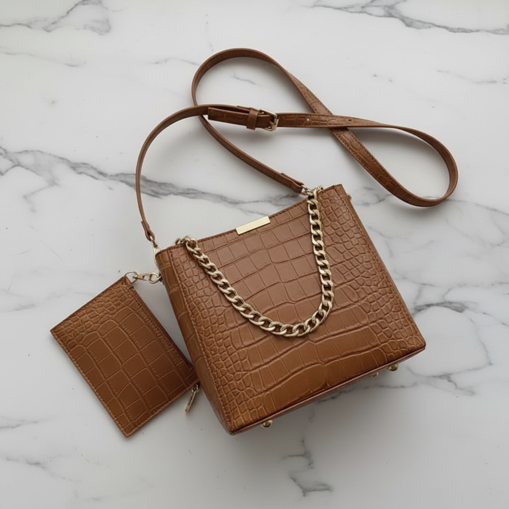 Coffee Shoulder Bag