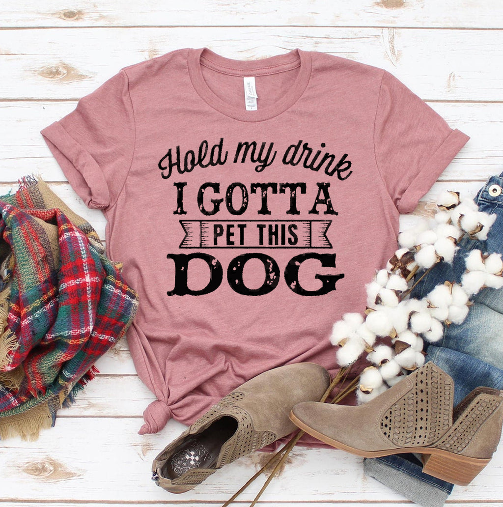 Women's Hold My Drink T-shirt