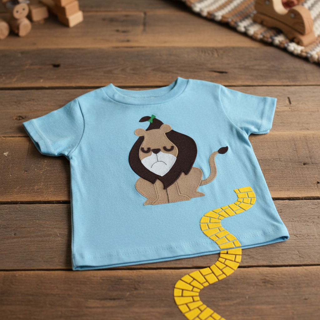 The Cowardly Lion - The Wonderful Wizard of Oz - Kids T-shirt